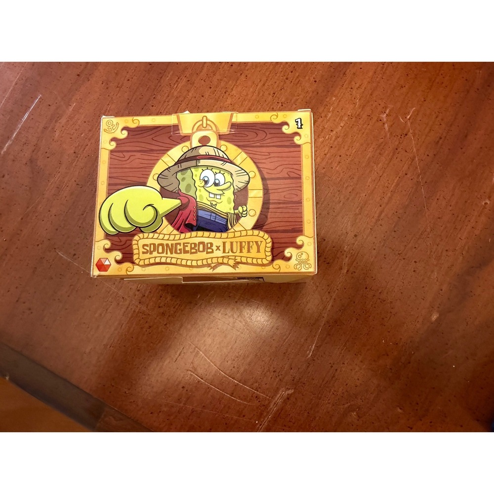 2026 McDonald's SpongeBob x One Piece Luffy #1 Happy Meal Toy NEW Box